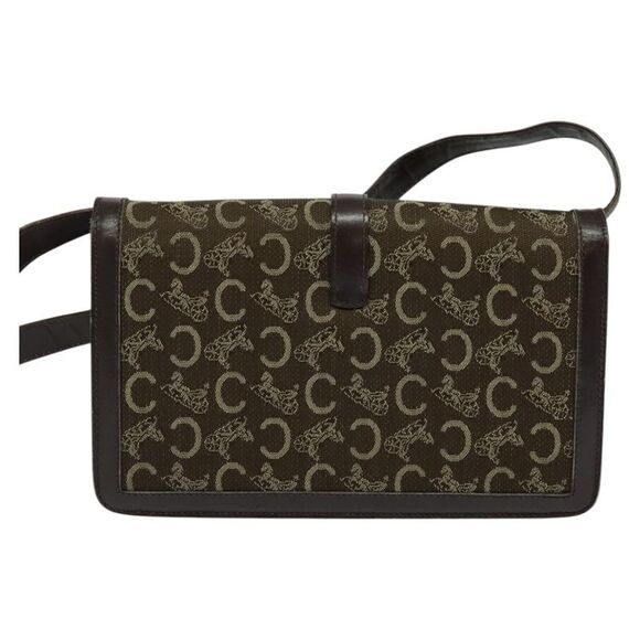 Céline Macadam Brown Canvas Shoulder Bag (Pre-Owned) - Picture 3 of 16